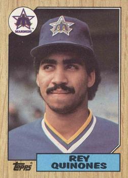  1989 Topps Baseball #246 Rey Quinones Seattle Mariners :  Collectibles & Fine Art