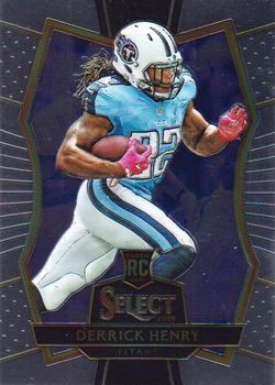 2016 Panini Certified New Generation Orange Football #12 Derrick Henry  Player Worn Jersey Rookie Card - Only 399 made!