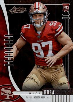 : 2021 PANINI PLAYOFF #192 NICK BOSA 49ERS FOOTBALL NFL