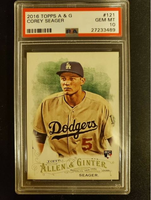 2016 Topps Allen & Ginter Corey Seager Rookie Card #121

