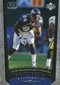 Deion Sanders Signed 1998 Black Diamond #81 (BGS)