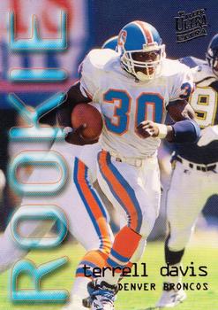 Terrell Davis Sportflix 1995 Rookie NFL Card #145 Broncos