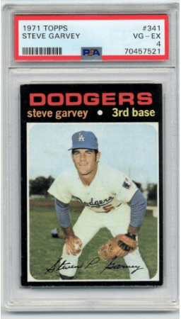 1971 Topps Steve Garvey Rookie Card #341