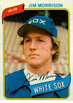 323 Jim Morrison - Chicago White Sox - 1981 Topps Baseball – Isolated Cards