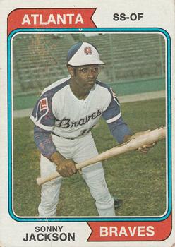  1970 Topps # 413 Sonny Jackson Atlanta Braves