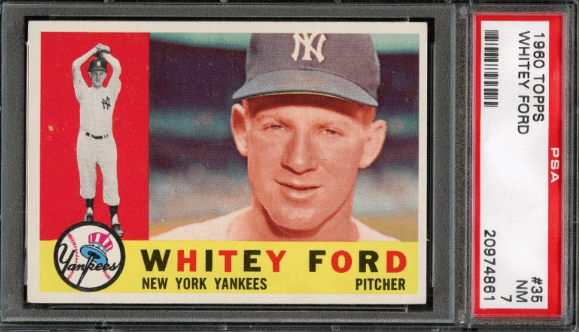1960 Topps Whitey Ford #35 