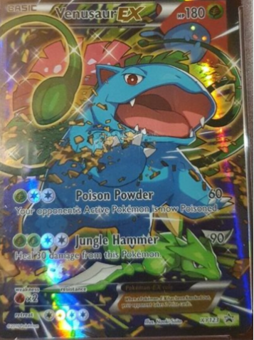2016 Pokémon XY Black Star Promo Venusaur EX #XY123 - $1,226