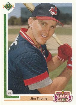 Topps 1992 jim thome rookie card