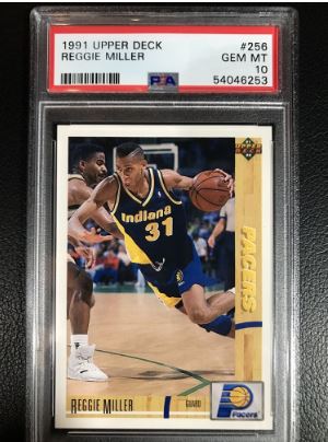 1991 Upper Deck Reggie Miller #256
