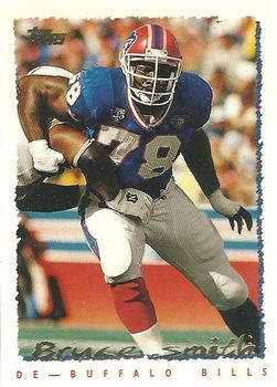 Bruce Smith signed 1992 UD Gold Football Card IP auto PSA #84531816 Bills  HOF