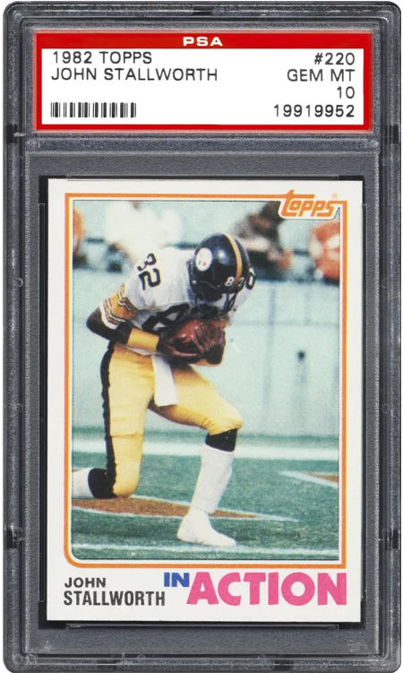 1982 Topps John Stallworth In Action #220