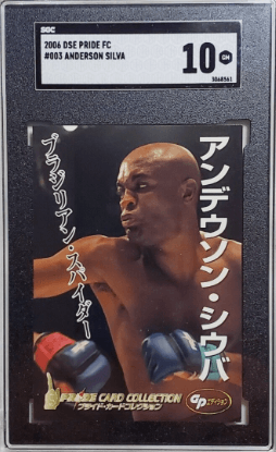 2006 PRIDE Anderson Silva Rookie Card #003