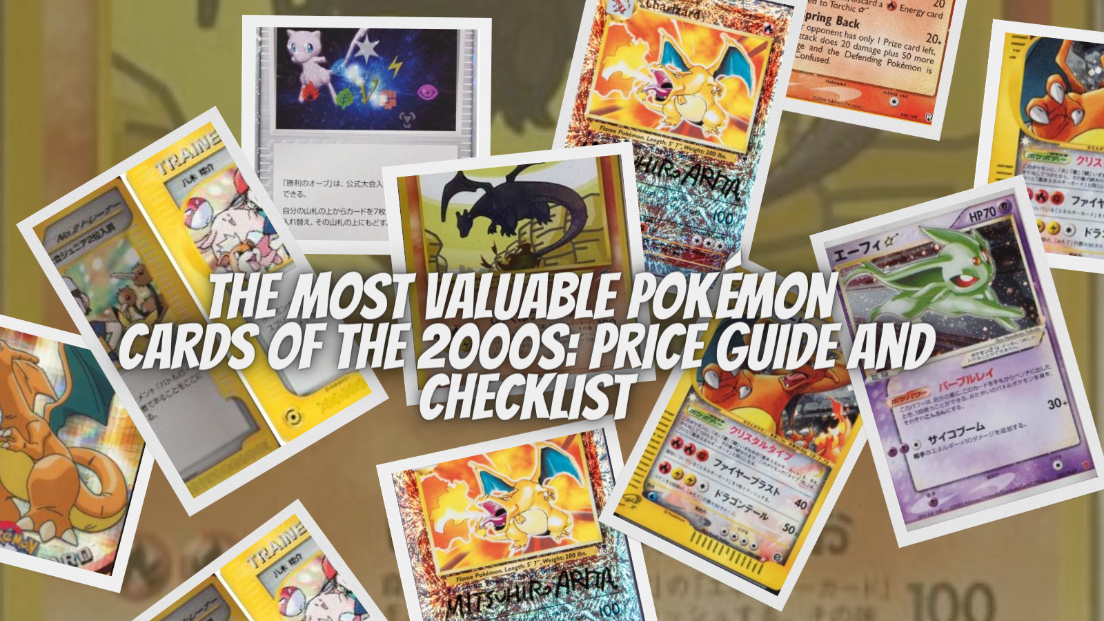 Top 30 most expensive Pokémon cards of all time (ranked) 