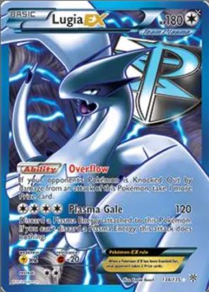 2013 Pokémon Black & White Plasma Storm Lugia #134