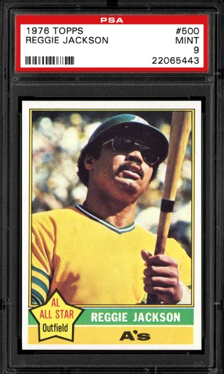 1976 Topps Reggie Jackson #500