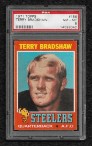 1971 Topps Terry Bradshaw Rookie Card