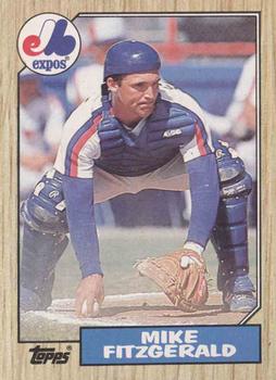 1988 Topps Mike Fitzgerald Montreal Expos #674 Baseball Card GMMGD