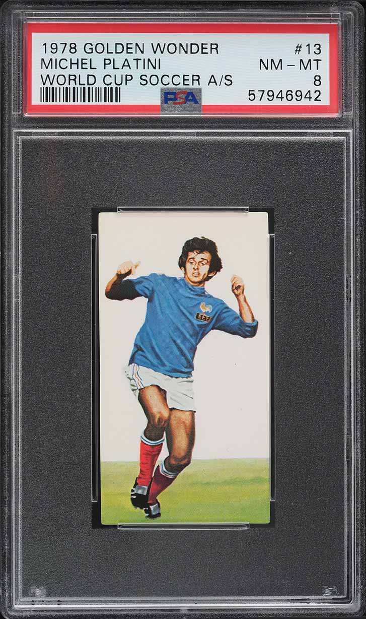 Carte De Collection Michel Platini - France-Italie Mexico 1986 - Édition Collector Rare