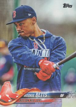 2018 Topps #140 Mookie Betts Boston Red Sox Baseball Card