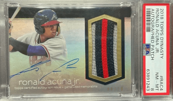 2018 Topps Dynasty #AP-RAC1 to AP-RAC6 /10