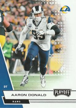 2021 Panini Contenders NFL Aaron Donald Los Angeles Rams #56