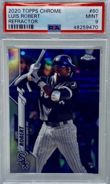 その他 2020 topps chrome luis robert auto /250 Luis Robert Chicago White Sox 2020 Topps Chrome Black Green