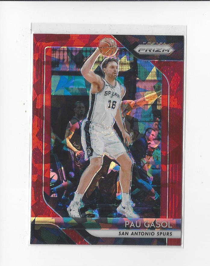 Pau Gasol outlet RC 14/25 2017-18 Panini Prizm Red Pulsar Prizm