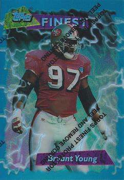 BRYANT YOUNG 94 san francisco 49ers Fleer Ultra 1st First Rounders