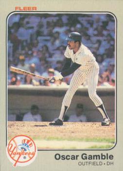 ad  - 1985 Topps Traded Baseball Card #37 Oscar Gamble White Sox NM-MT  in 2023