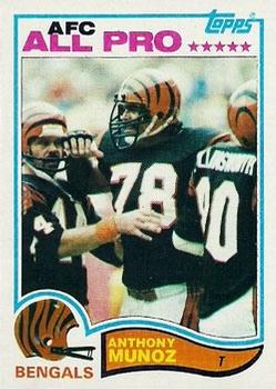 Anthony Munoz 587 Score 1990 Cincinnati Bengals