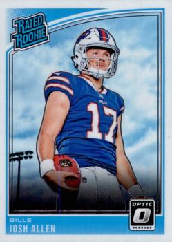 2019 Panini Playbook X's and O's Jerseys Prime #13 Josh Allen - 06/10 -  NM-MT