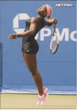 2003 NetPro Photo Card Serena Williams Rookie Card #2