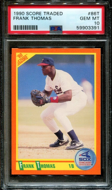 1990 Score Rookie/Traded Frank Thomas #86T