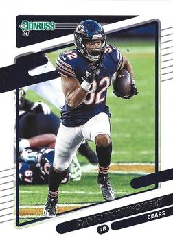 : 2019 Donruss David Montgomery Bears Rookie Jersey Football Card  #RPJ-11 : Collectibles & Fine Art