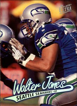 Autographed WALTER JONES Seattle Seahawks 2009 Topps Card