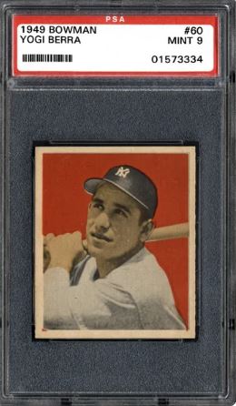 1949 Bowman Yogi Berra #60 