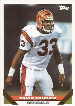 1991 Fleer David Fulcher Cincinnati Bengals #21