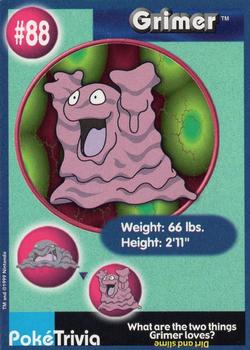 1999 Pokemon Fossil 1st Edition #48/62 Grimer Value null | Collectibles.com