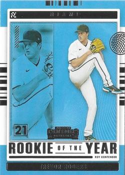 Trevor Rogers 2021 Panini Contenders Baseball # RKC-TR RC Rookie