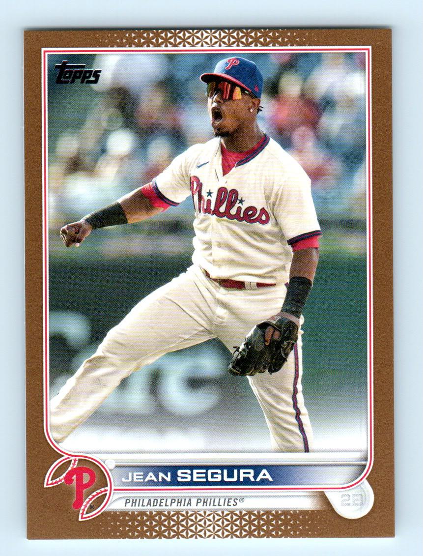  2022 Topps Heritage #117 Jean Segura Philadelphia