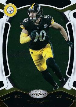 T.J. Watt Pittsburgh Steelers Autographed 2021 Panini National