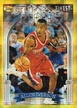 1996 Finest Refractors #280 Allen Iverson Value Basketball