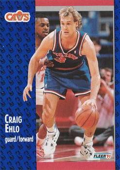  1989-90 Hoops Basketball #106 Craig Ehlo RC Rookie