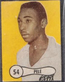 1957 Oliveira & Benassi Balas Equipe Pelé #54 Rookie Card— $182,400