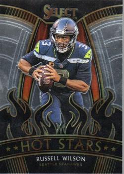 Russell Wilson 2020 Panini Select Silver Football Card #103 Graded CSG 9.5