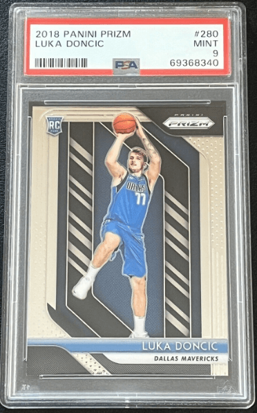 2018-19 Panini Prizm Luka Doncic Rookie Card #280