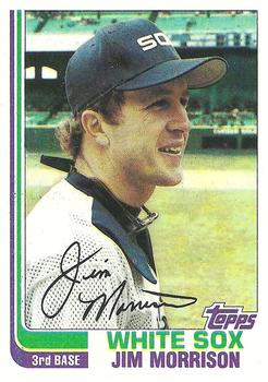 323 Jim Morrison - Chicago White Sox - 1981 Topps Baseball – Isolated Cards