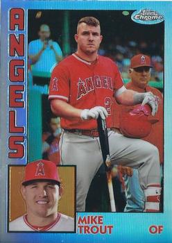 2022 Topps Chrome Base Prism Refractor #200 Mike Trout - Angels