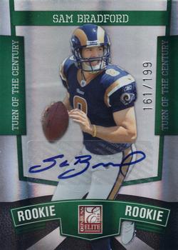 2010 Topps Chrome Sam Bradford St. Louis Rams Signed Rookie