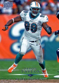 Jason Taylor football card (Miami Dolphins) 1998 Topps Stadium Club #69  First Season